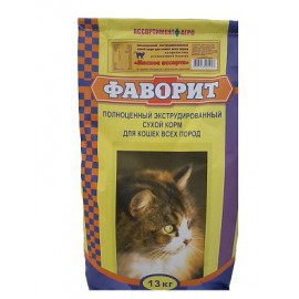 Фаворит-Корм для кошек Мясное ассорти